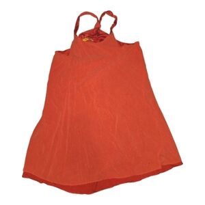 Alice + Olivia Silk Coral Red Cami Dress Size M